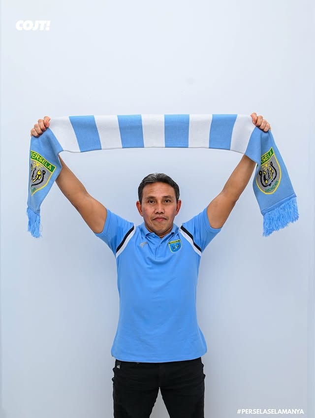 Bima Sakti Resmi Jadi Pelatih Persela (Foto: Instagram Persela)